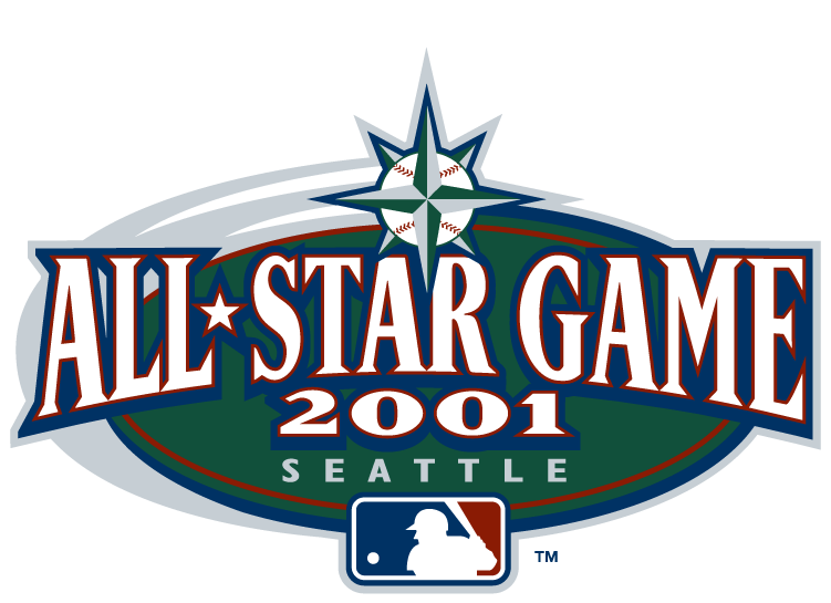 MLB All-Star Game 2001 Primary Logo iron on transfers for clothing